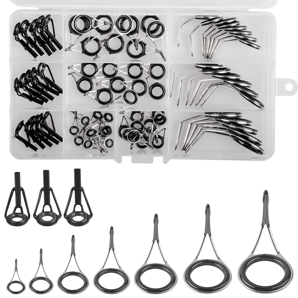 Fishing Rod Tip Replacement - Инструкции для рыболовной удочки, запасной Набор