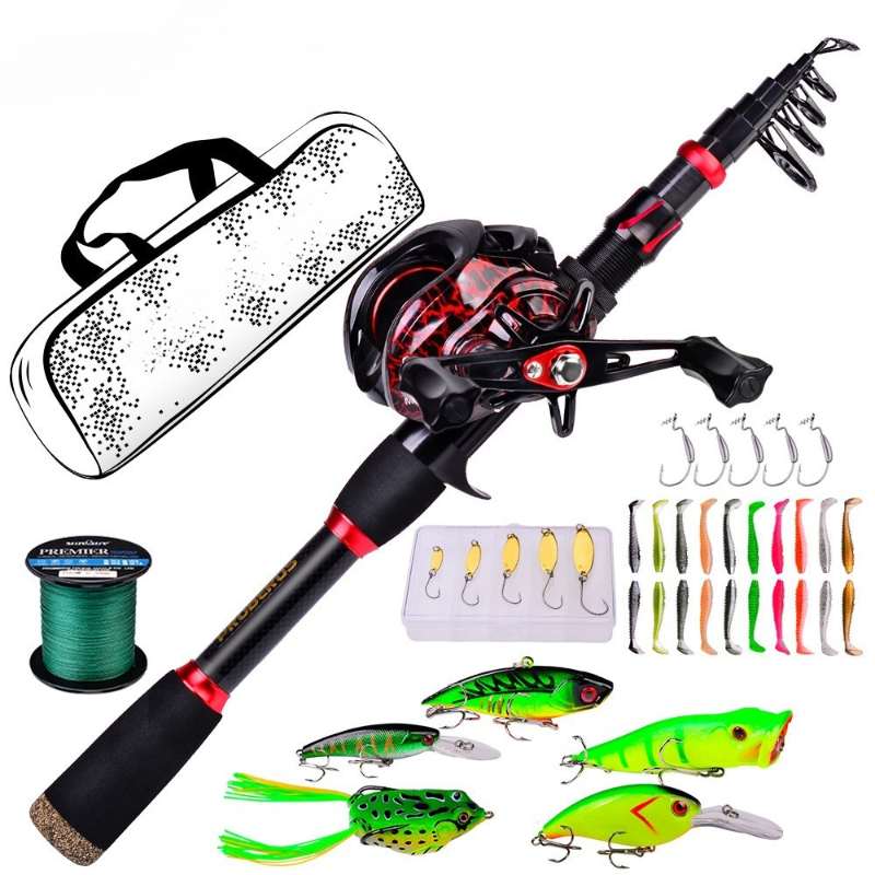 Fishing Rod Combo - Ультралегкий сверхпрочный комплект для морской рыбалки: