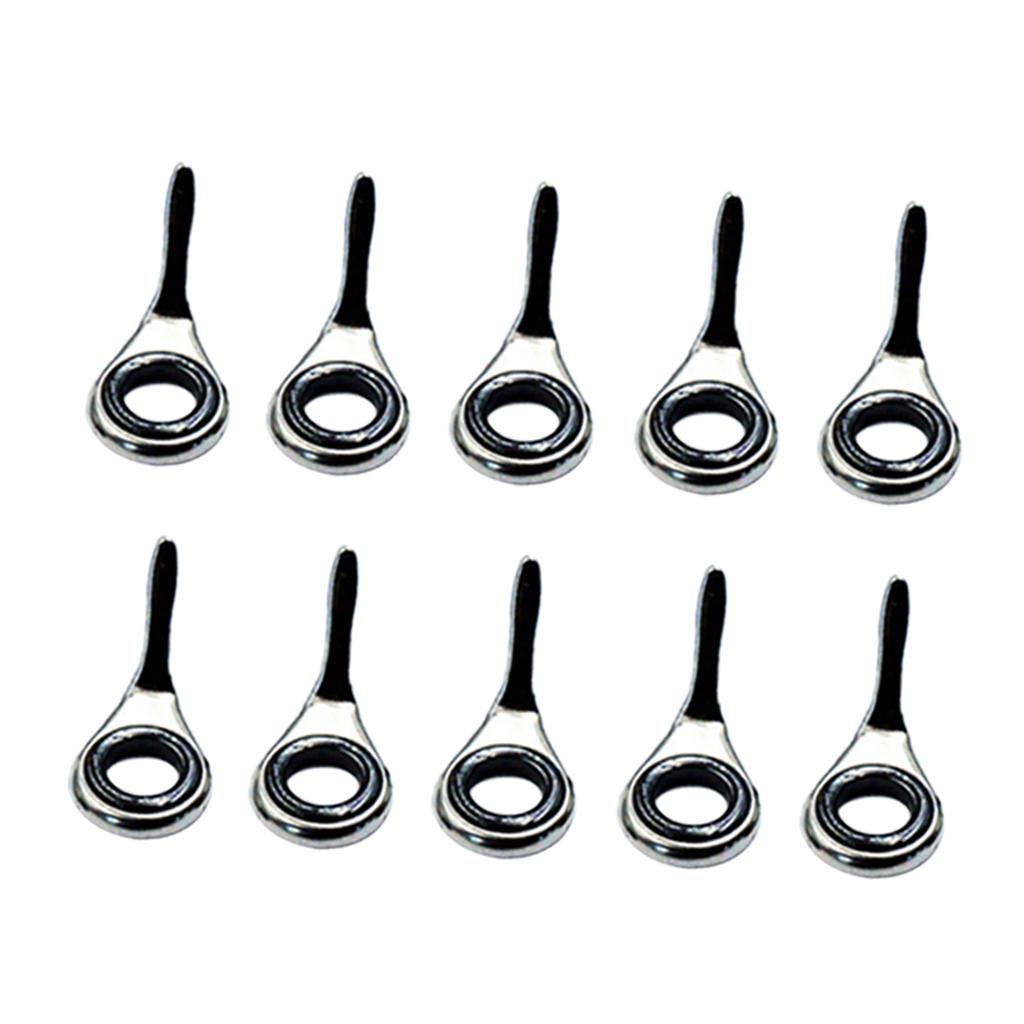 Fishing Rod Guide Replacement - Набор из 10 телескопических направляющих колец