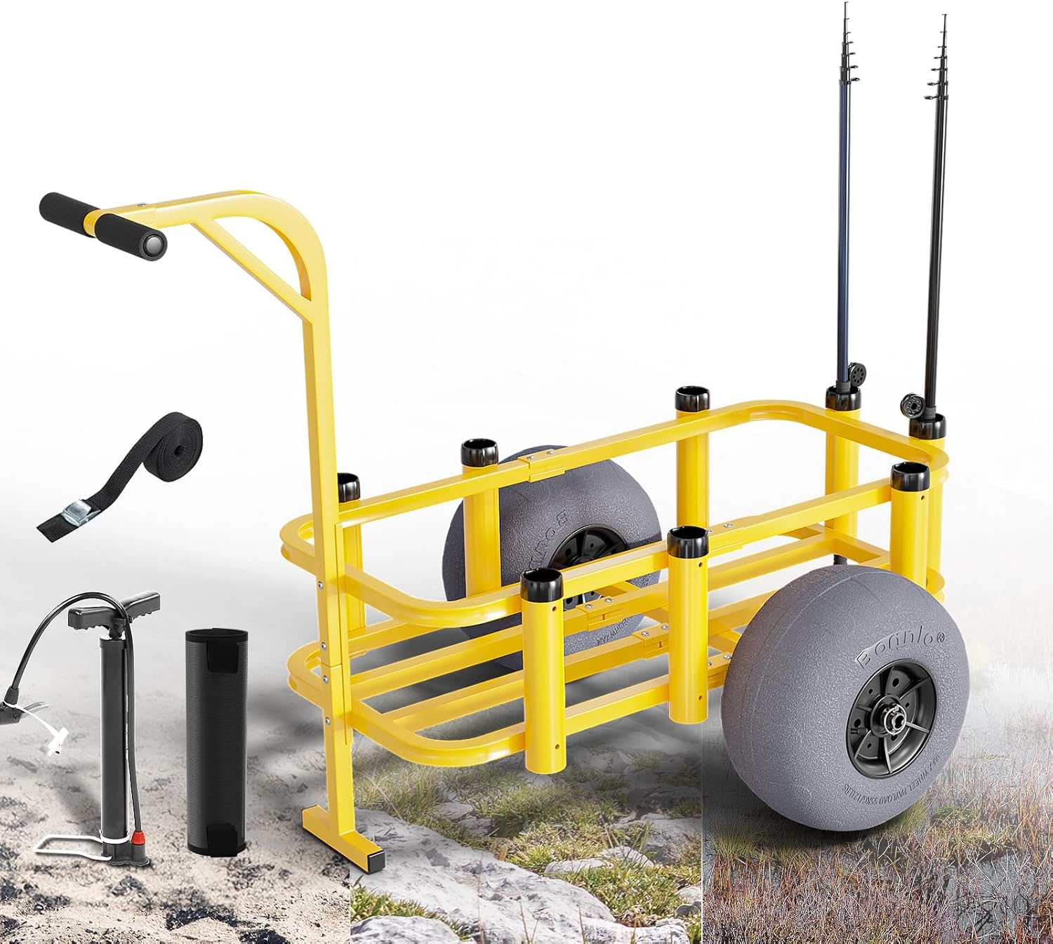 Fishing Rod Holder - Тележка для рыбалки и пляжа с