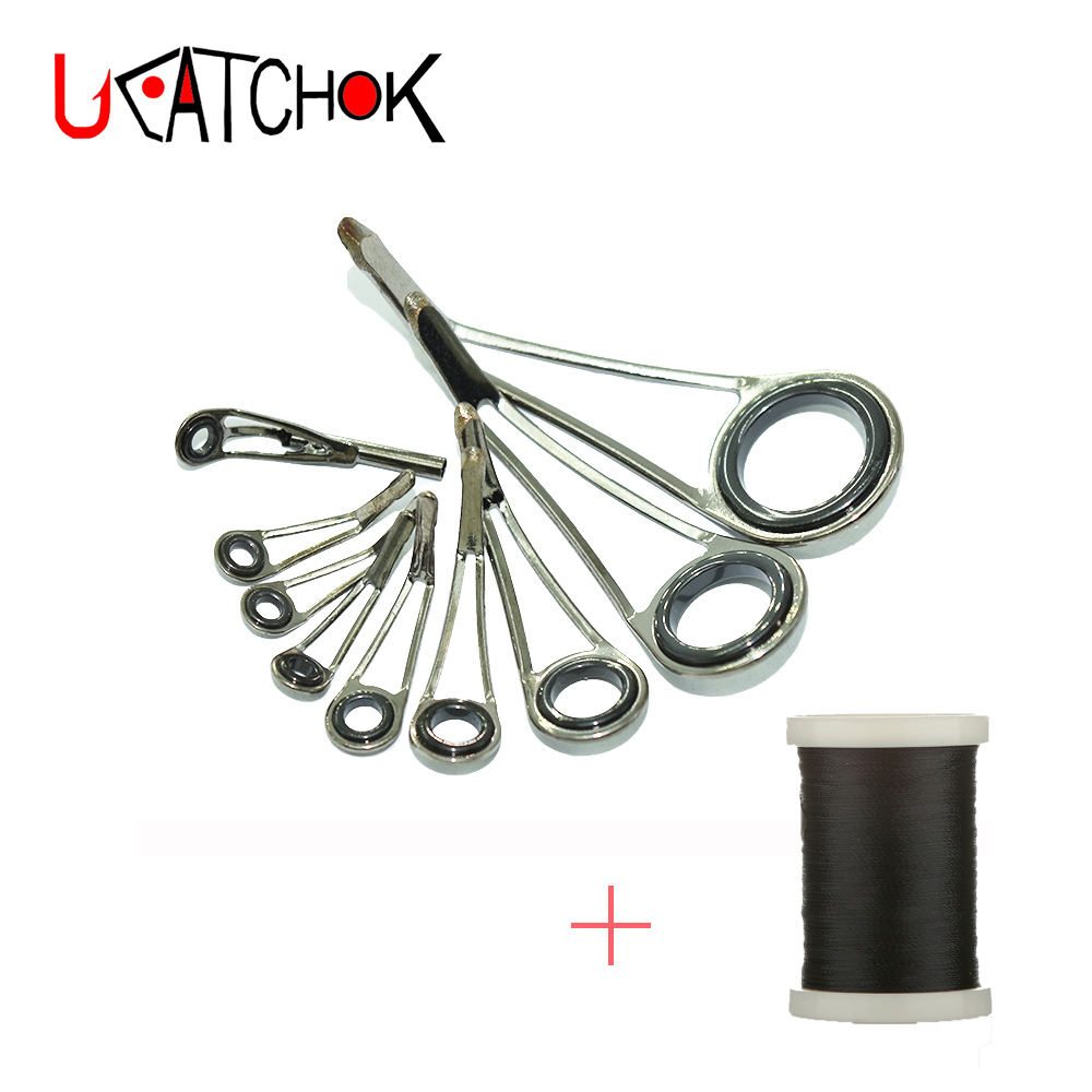 Fishing Rod Repair Kit - Набор из 9 ультралегких высокопрочных кольцевых