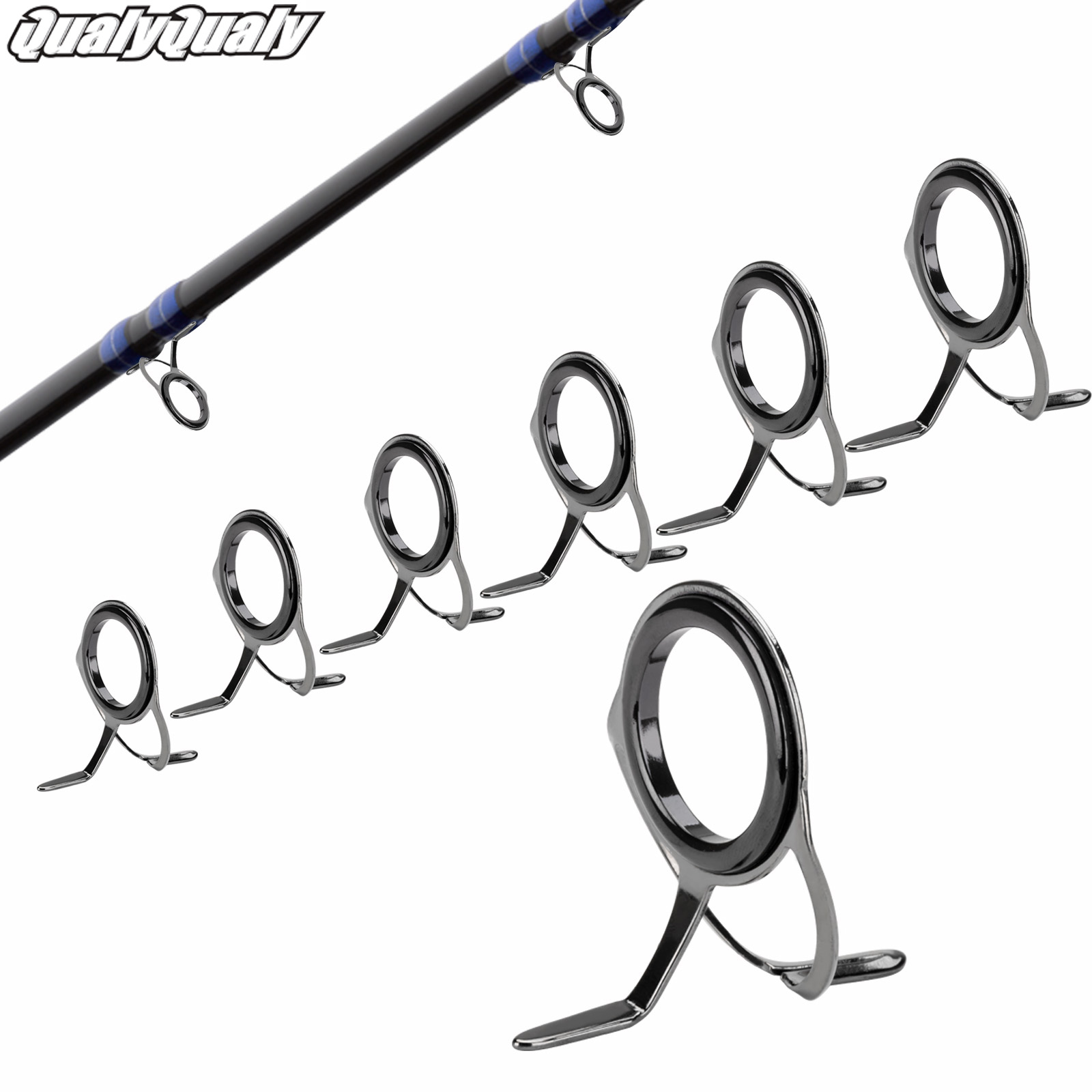 7 шт., ремонтный комплект напр – обзор и цена Fishing Rod Repair Kit