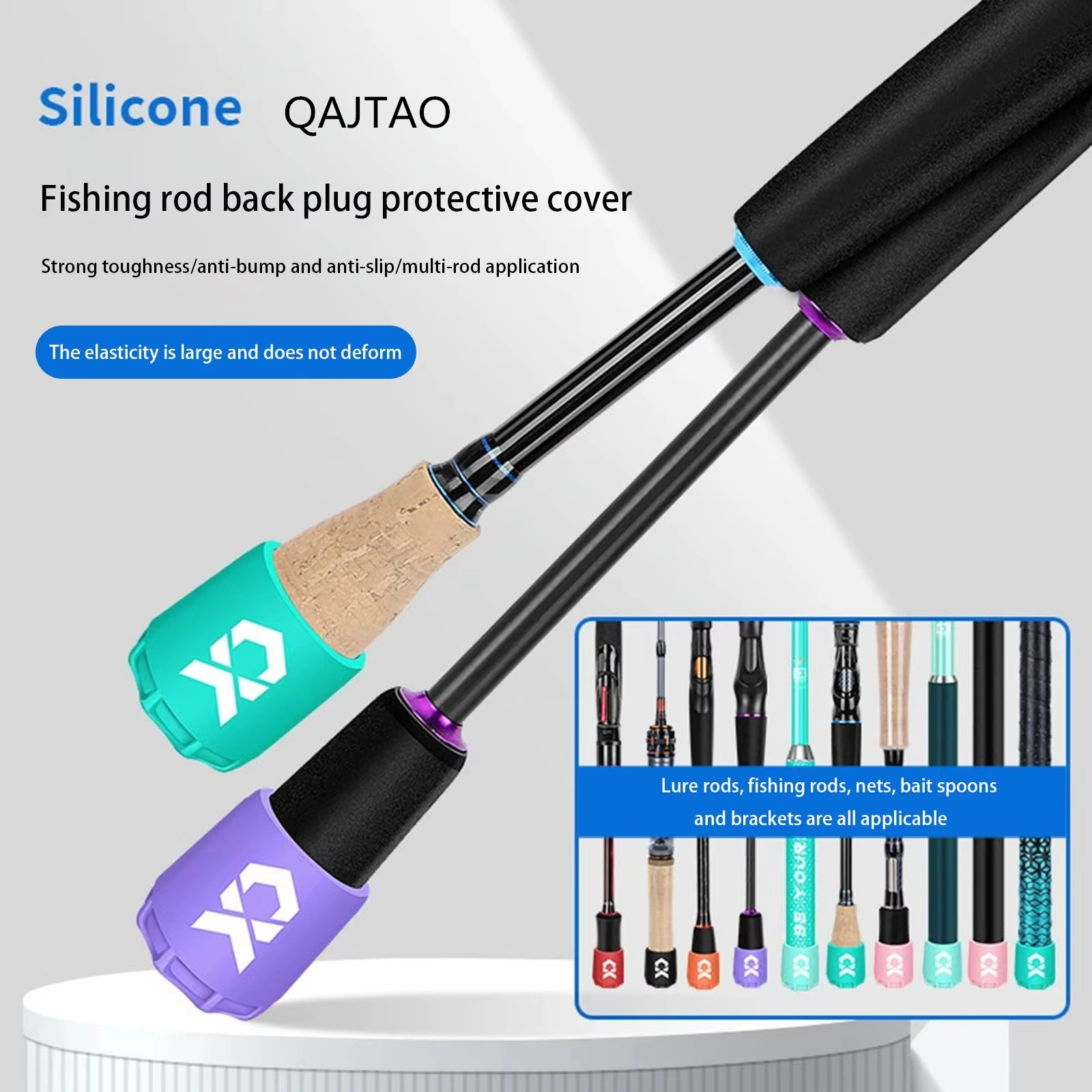 Силиконовый защитный колпачок  – обзор и цена Fishing Rod Case