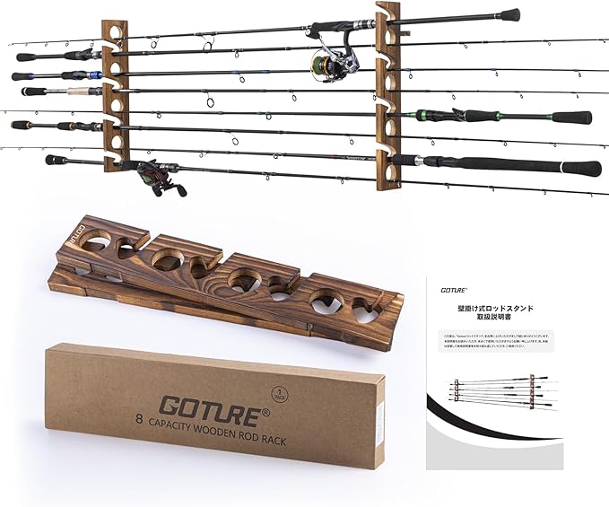 Деревянный держатель для удочк – обзор и цена Fishing Rod Rack
