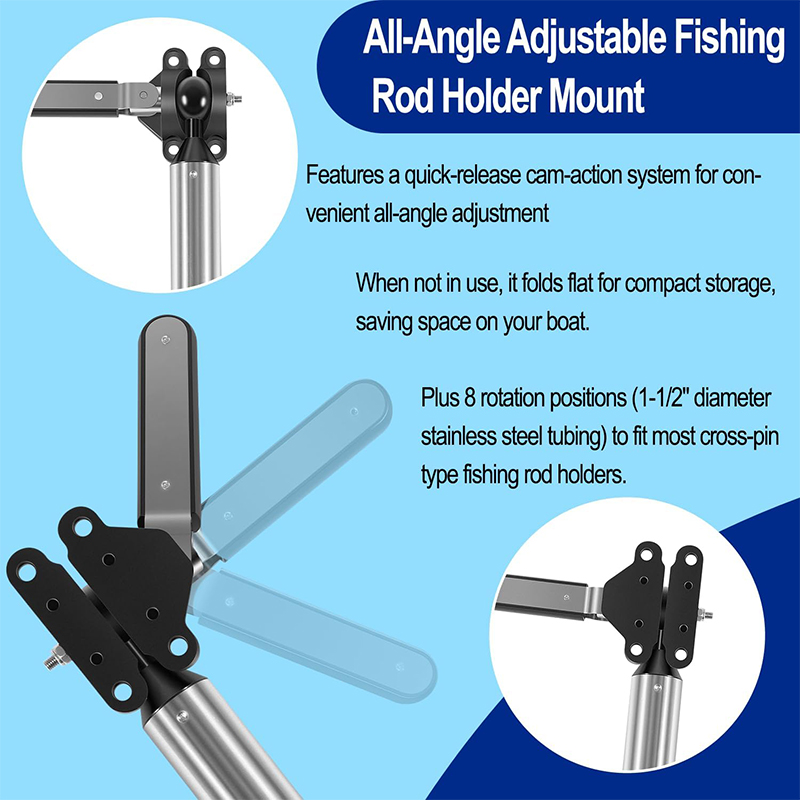 Универсальный регулируемый дер – обзор и цена Fishing Rod Holder