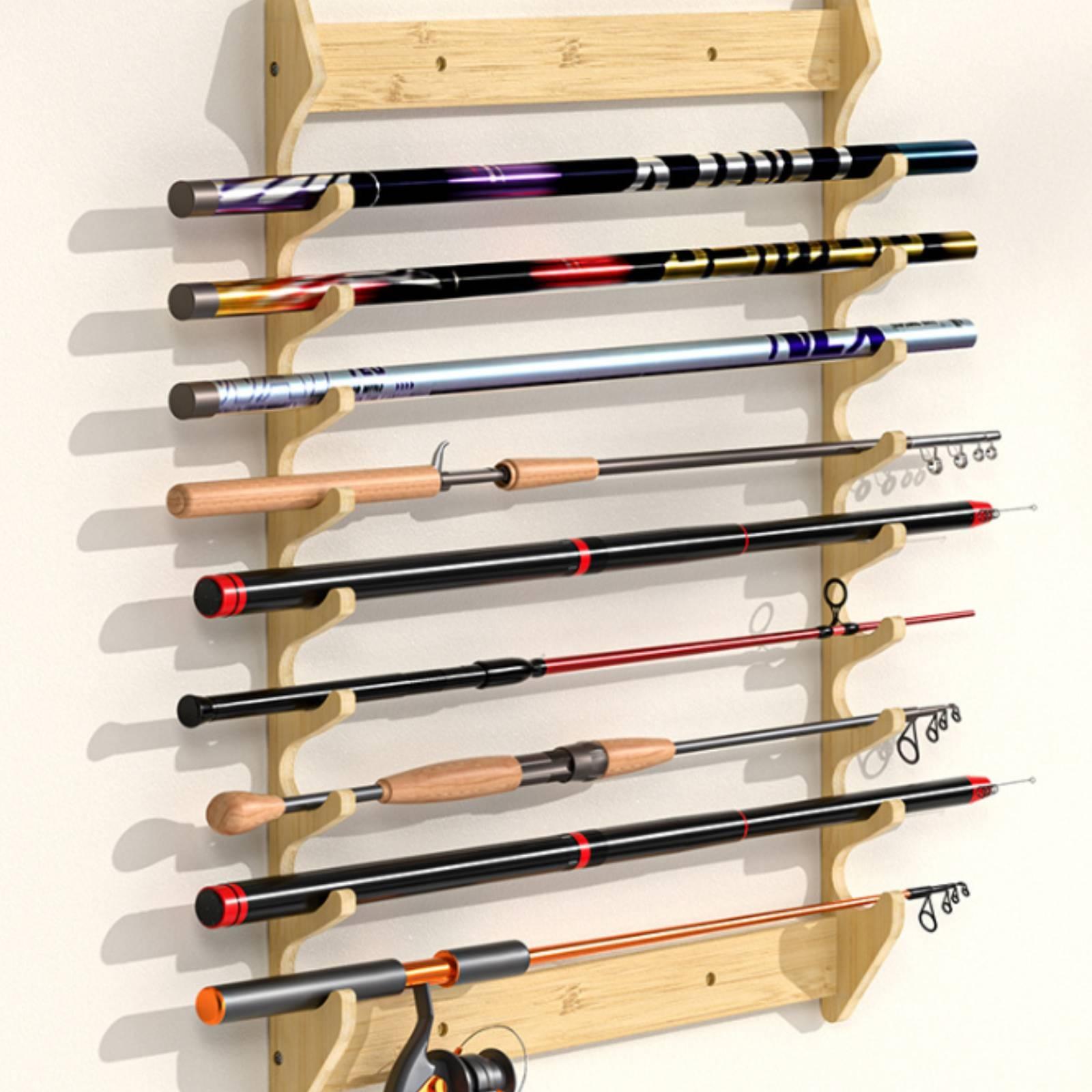 Настенный держатель для удочек – обзор и цена Fishing Rod Rack