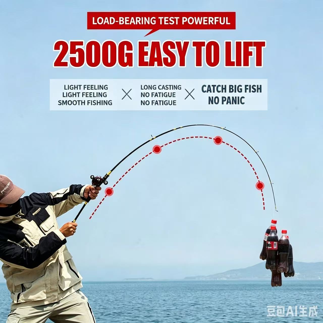 Удилище и катушка M Power из к – обзор и цена Fishing Rod Combo