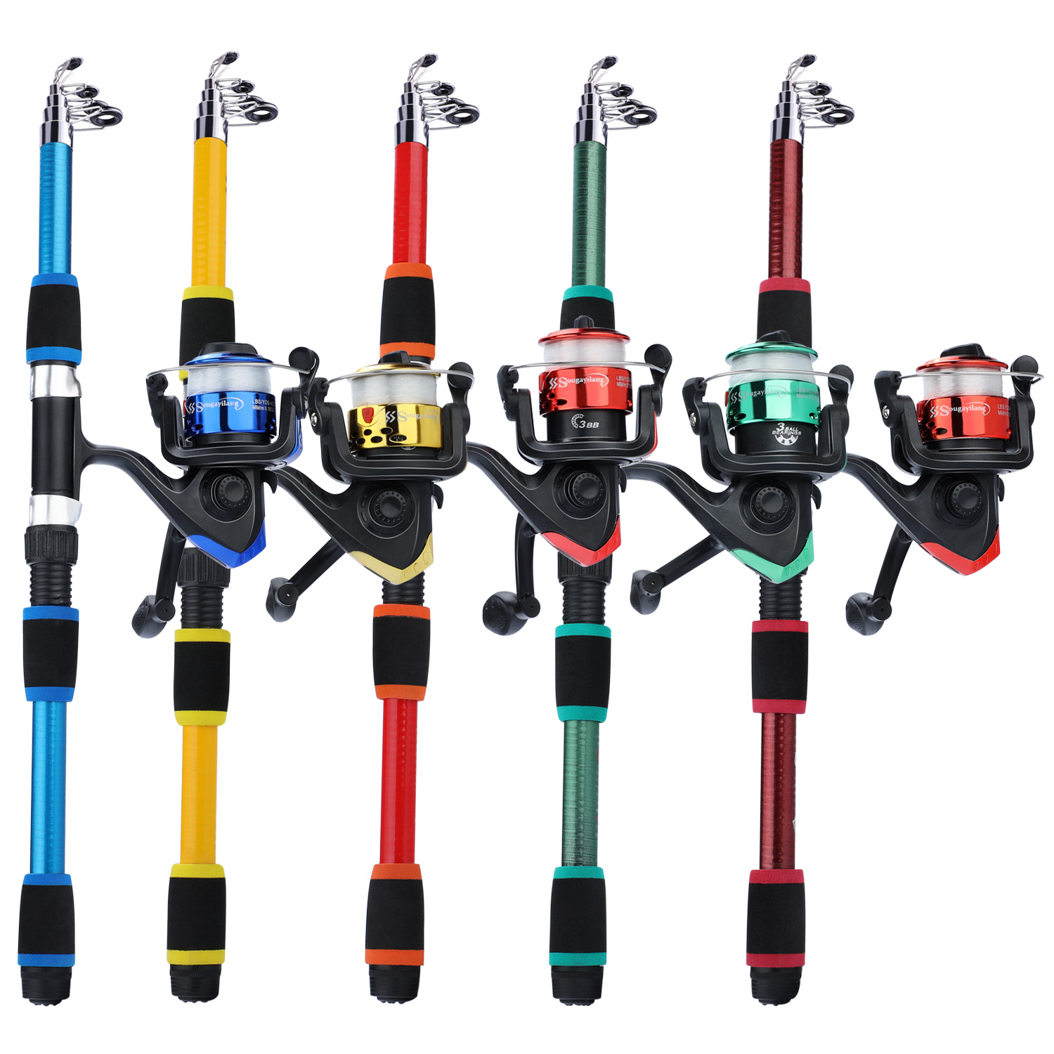 Набор детских удочек Sougayila – обзор и цена Fishing Rod Combo
