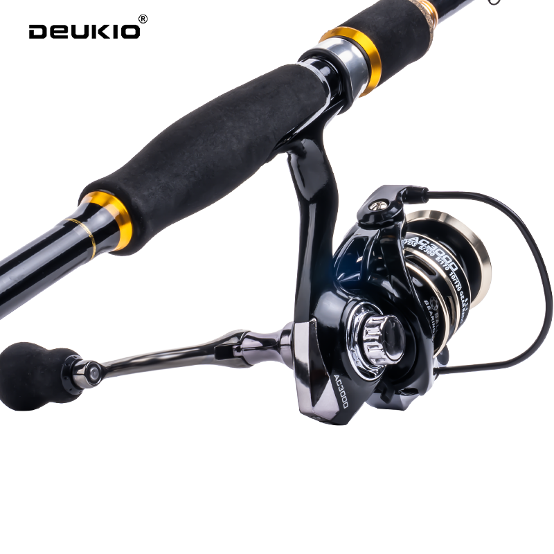 Набор DEUKIO: Удилище и катушк – обзор и цена Fishing Rod Spinning